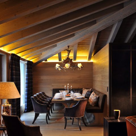 Contemporary St Moritz ski chalet