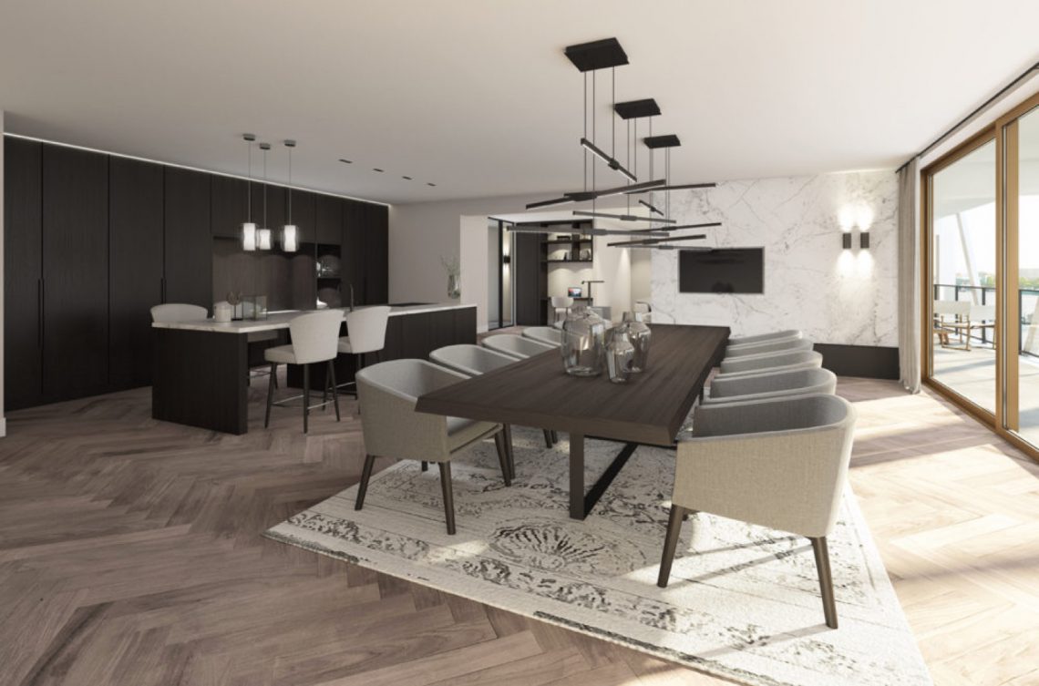 Luxe woonkamer met design meubelen ,Huisvesting, Gebouw, Binnen, Stoel, Meubilair, Loft, Tafel, Eettafel, Kamer, Eetkamer, Luxe, Design, Exclusief, Modern, Maatwerk, Bijzondere, Mooie