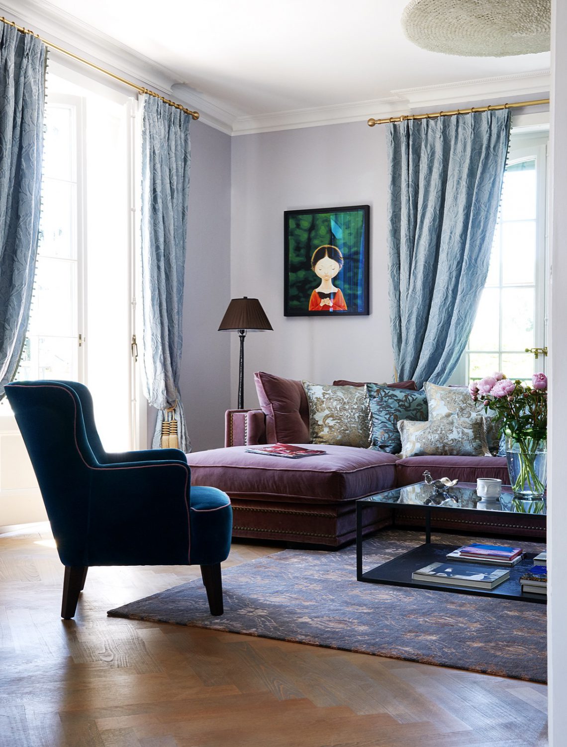 Luxury living room with designer furniture , Luxury, Design, Exclusive, Modern, Custom Made, Special, Beautiful