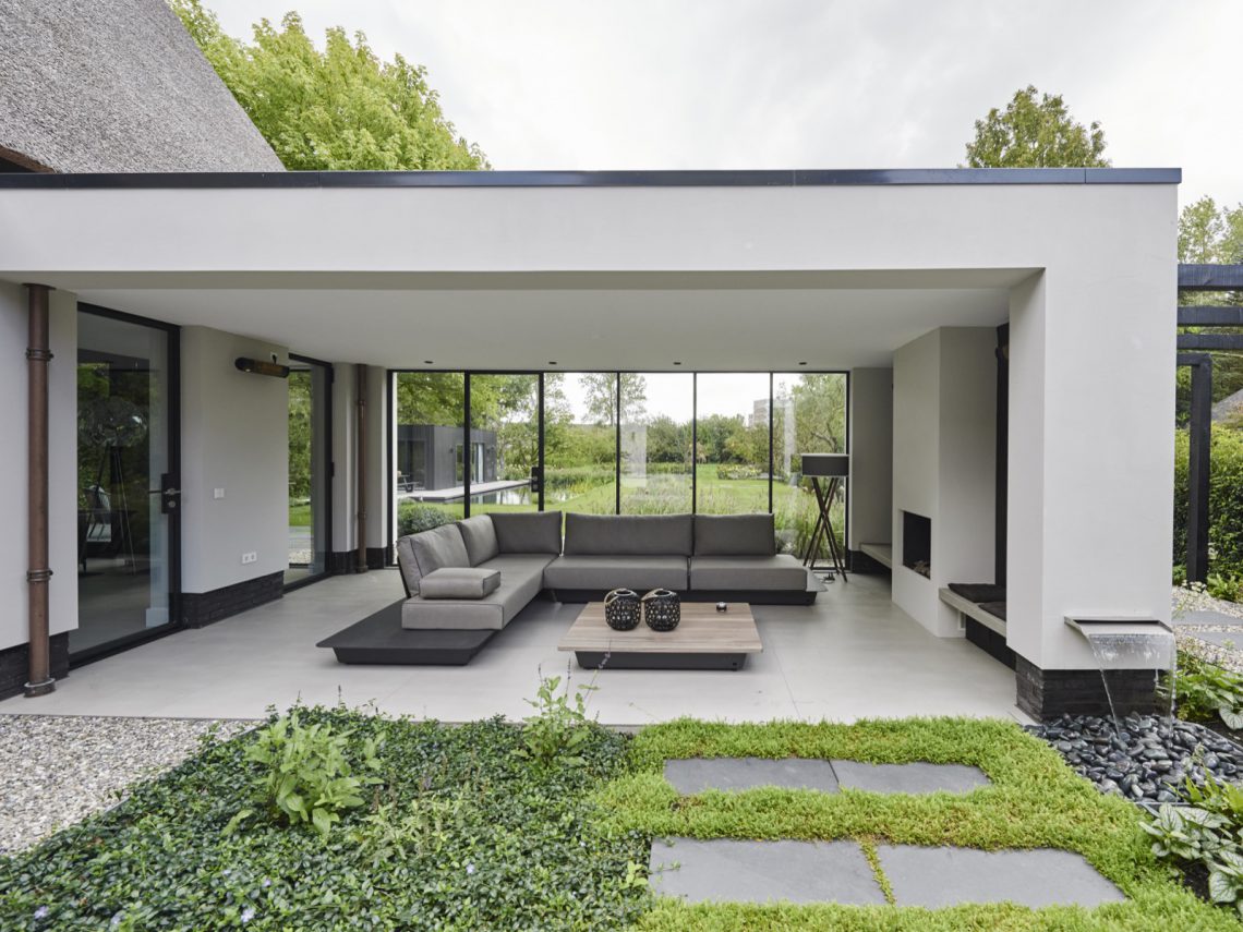 Luxury furniture in a spacious garden , Luxury, Design, Exclusive, Modern, Custom Made, Special, Beautiful