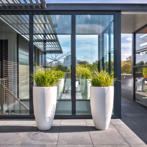 Luxury penthouse with roof garden