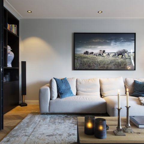 Contemporary residence with classic elements