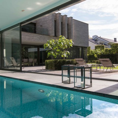 Modern  forest house