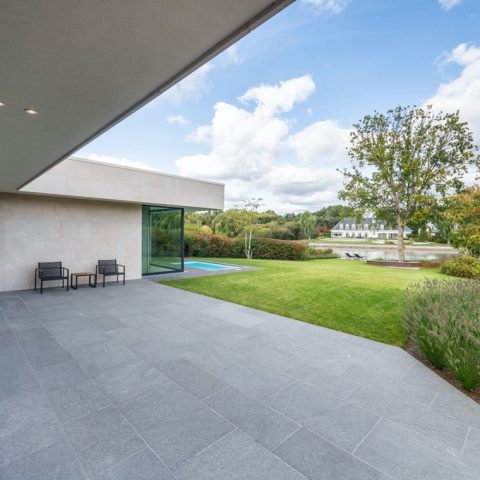 Sleek modern garden