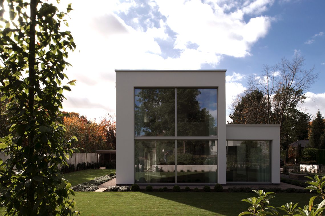 Modern facade of a luxury villa , Luxury, Design, Exclusive, Modern, Custom Made, Special, Beautiful