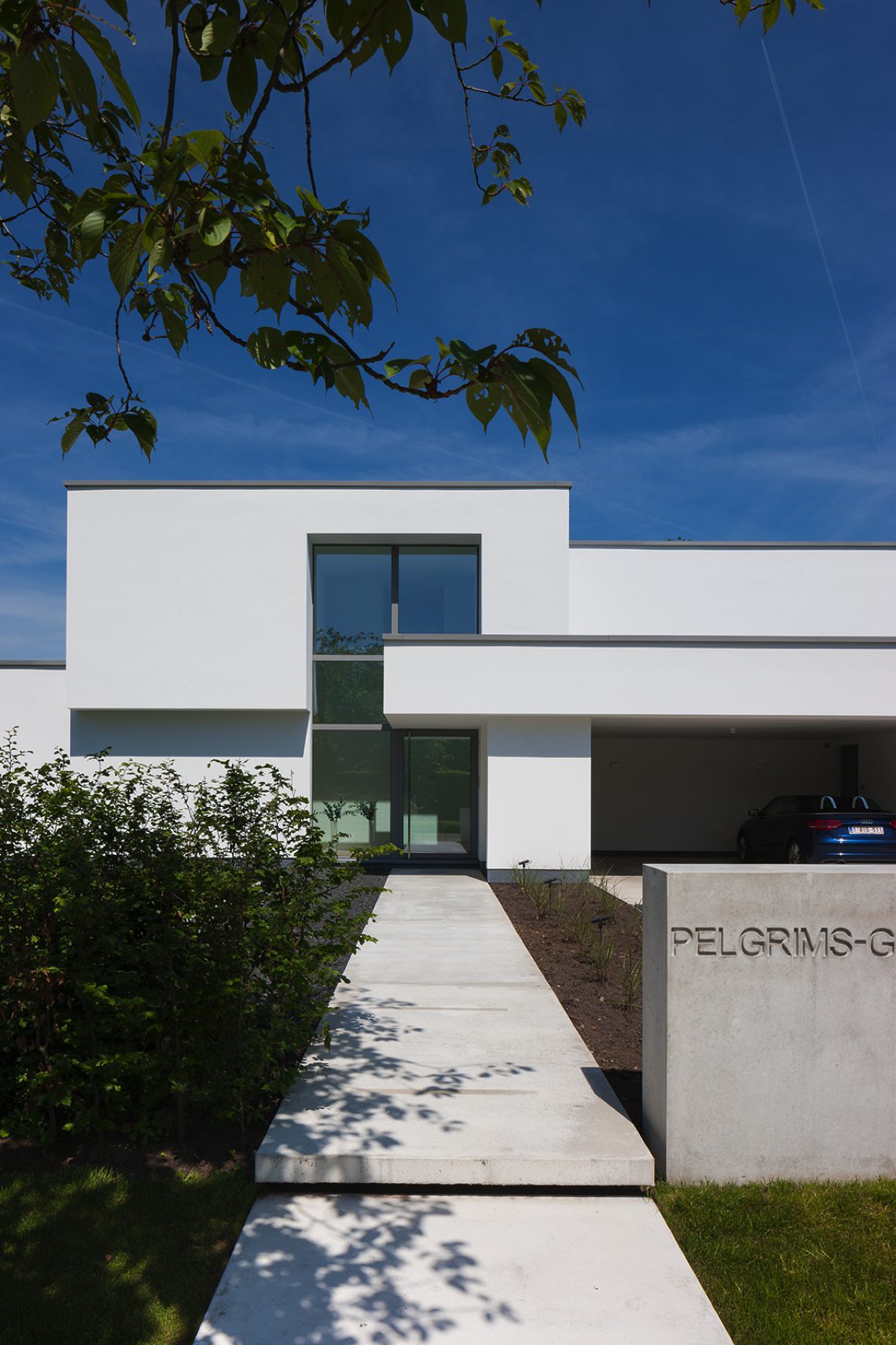 Modern facade of a luxury villa , Luxury, Design, Exclusive, Modern, Custom Made, Special, Beautiful