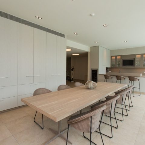 Expansion of timeless modern villa with tight volume