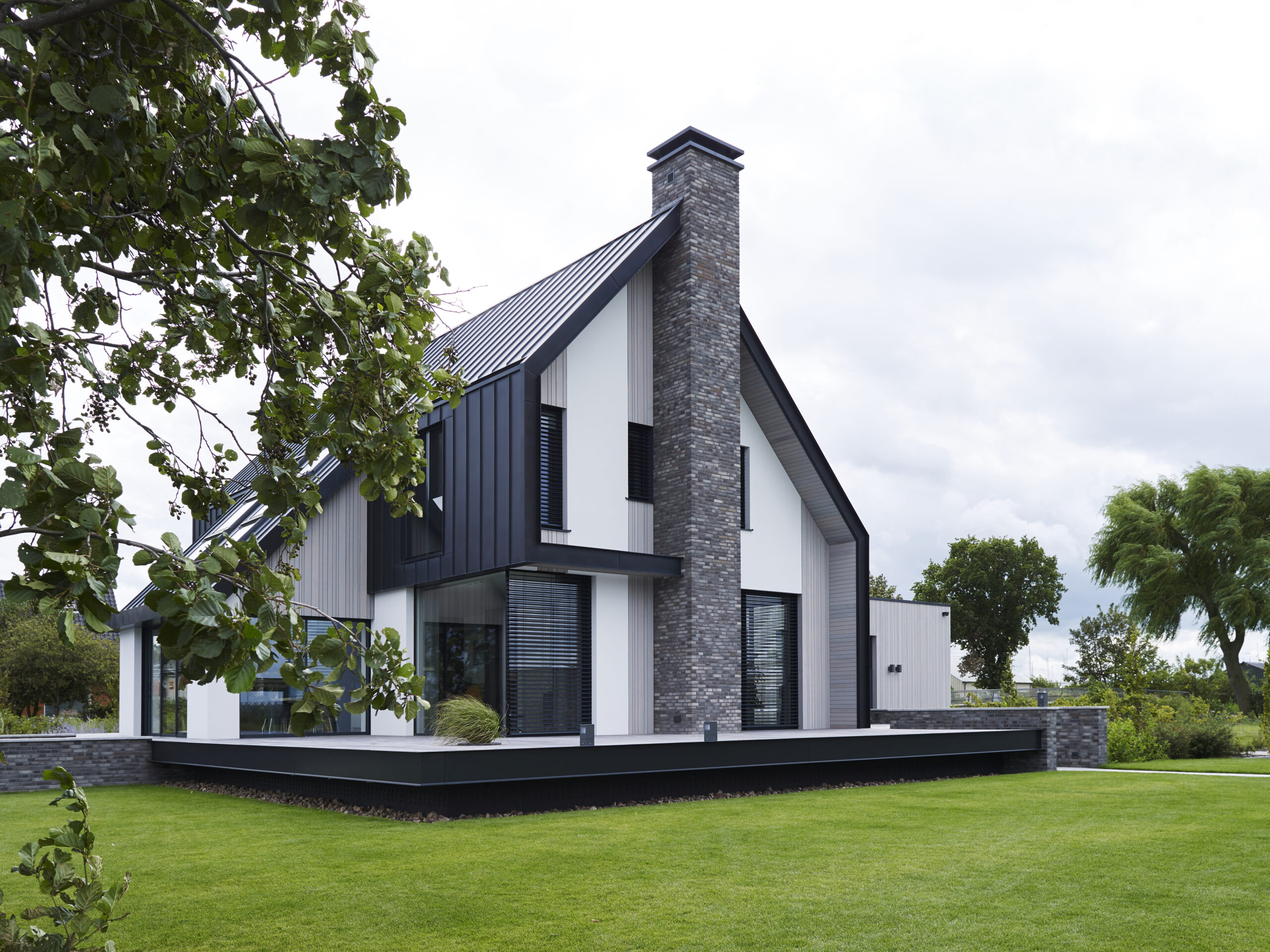Modern facade of a luxury villa , Luxury, Design, Exclusive, Modern, Custom Made, Special, Beautiful
