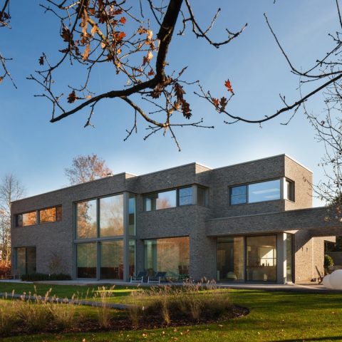 Glass pivoting doors