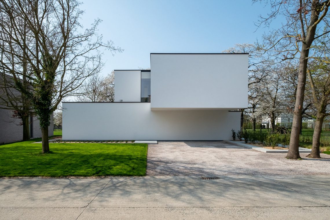 Modern facade of a luxury villa , Luxury, Design, Exclusive, Modern, Custom Made, Special, Beautiful