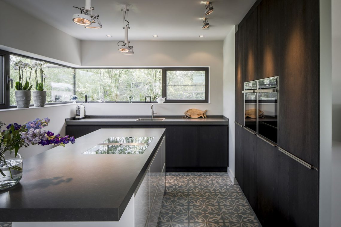 Modern kitchen with freestanding kitchen island, Luxury, Design, Exclusive, Modern, Custom Made, Special, Beautiful