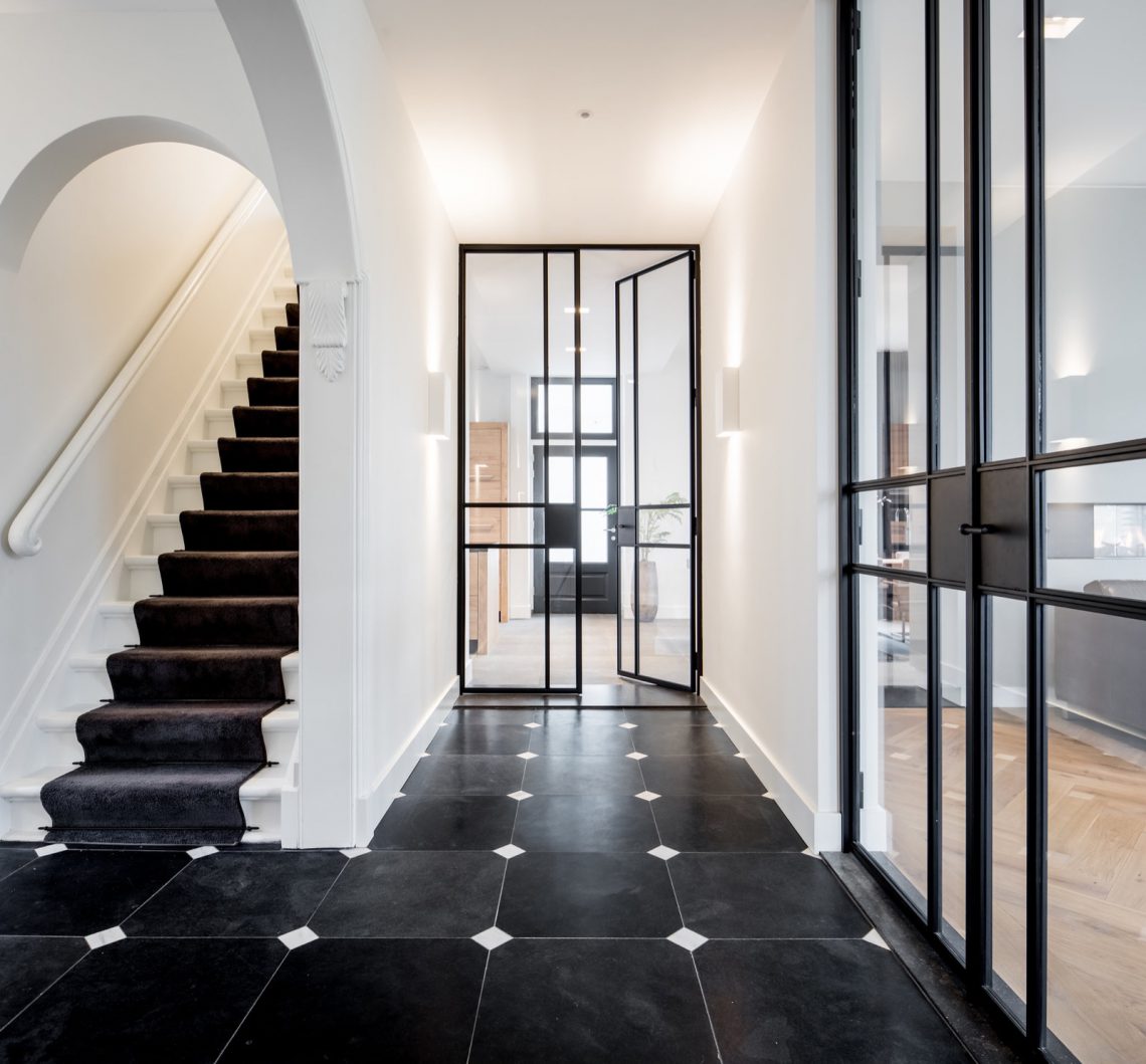 Luxurious entrance with modern staircase , Luxury, Design, Exclusive, Modern, Custom Made, Special, Beautiful