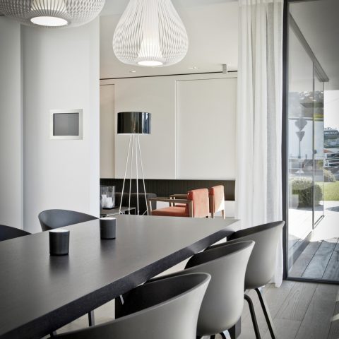 Viewing house Tielt interior