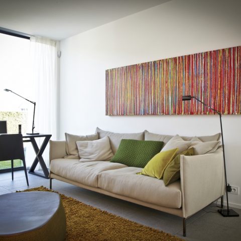 Viewing house Tielt interior