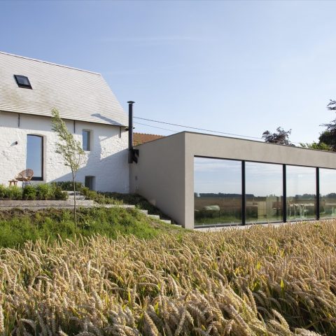 Dike house in Watervliet, Belgium