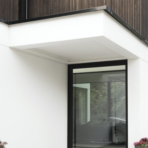 Sleek designer windows in aluminum