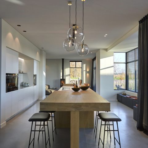 Modern-country villa in the green
