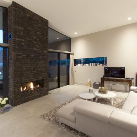 Modern villa with open character
