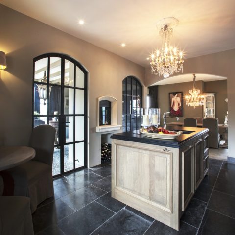 Thatched classic home with contemporary details