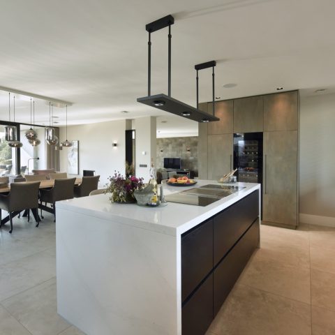 Modern house with zinc roof in Veenendaal