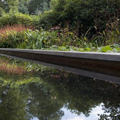 Terrace Garden with Multiple Outdoor Rooms