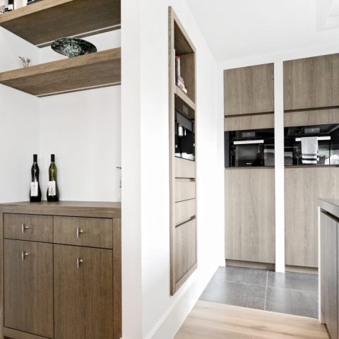Modern kitchen: luxury custom kitchen in light oak