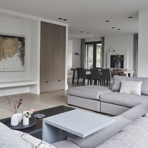 Custom project in natural atmosphere with scandinavian accents