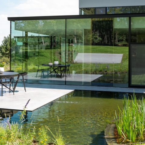 Exclusive villa garden in Herselt