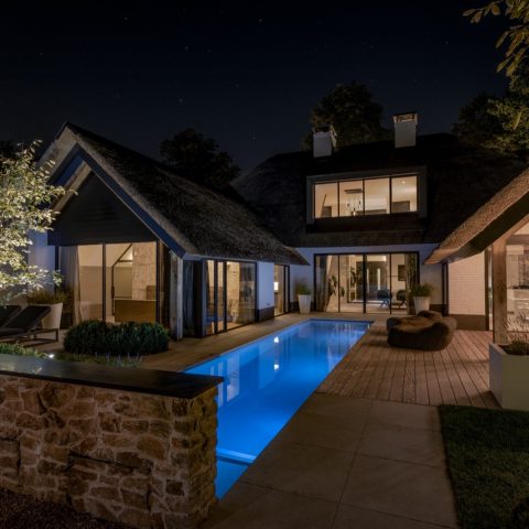 Luxurious and intimate wellness garden