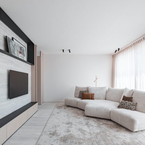 Exclusive custom interior design Residentie V Knokke