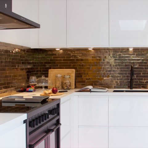Cooking in a Golden Kitchen