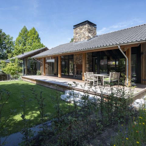 Country outdoor living with Tablazz outdoor flooring