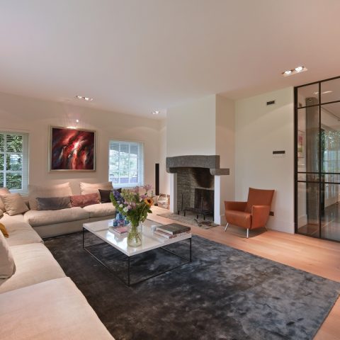 Project Enter, double hinged doors with sidelights