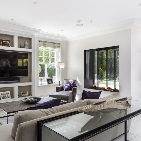 1400T Glass Fireplace