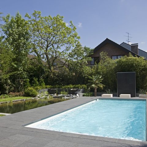 Essential pool in exceptionally beautiful garden