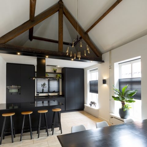 Black kitchen Nijmegen