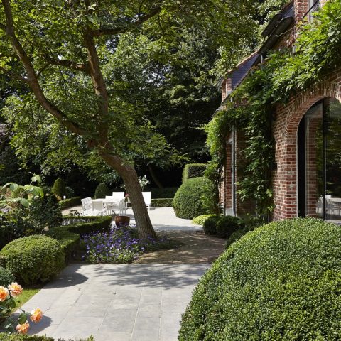 Total renovation hidden in greenery