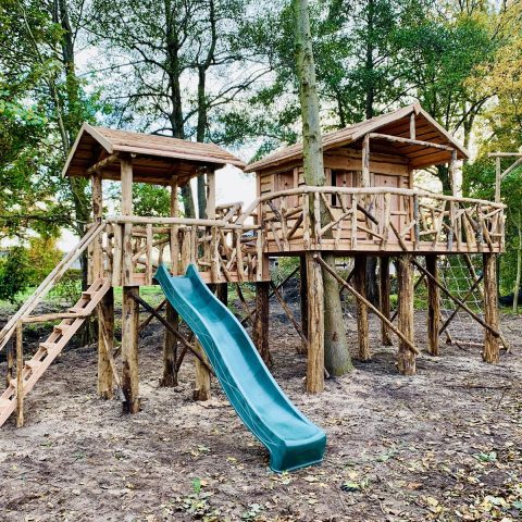 Play Area,Housing,Building,Outdoor Play Area,Vegetation,Plant,Outdoors,House,Wood,Slide, Luxury, Design, Exclusive, Modern, Custom Made, Special, Beautiful