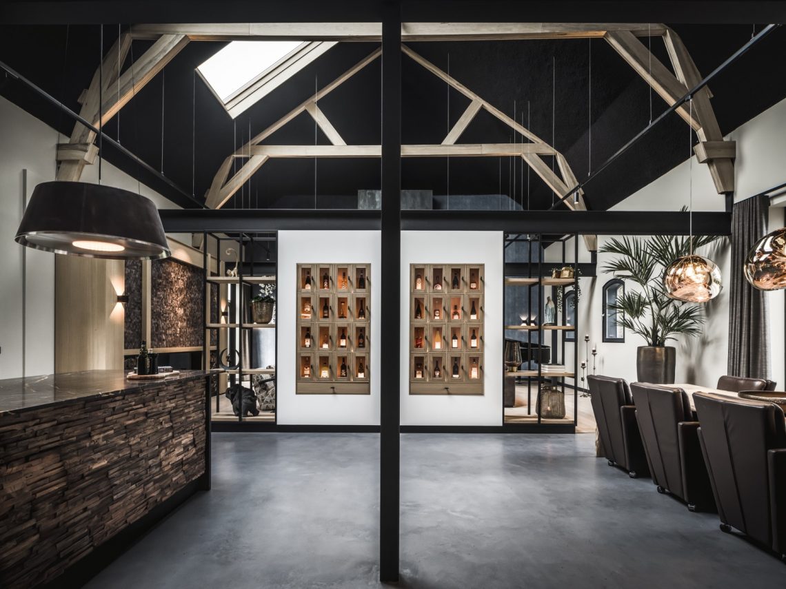 Moderne woonboerderij met open living