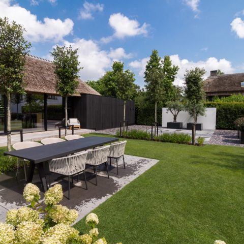 Klassieke moderne tuin te Rotterdam