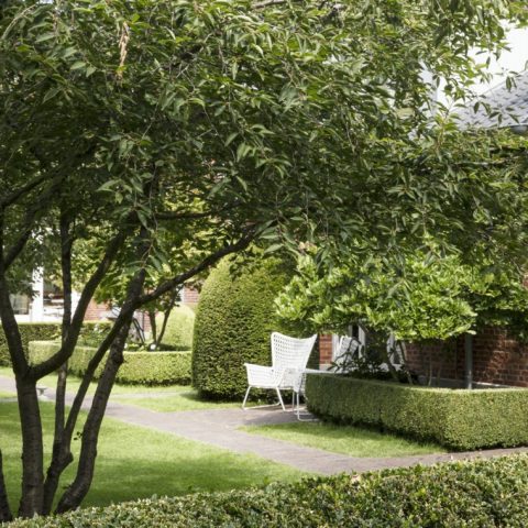 Exclusieve tuin bij stijlvolle herenwoning