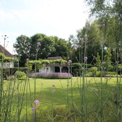 Villatuin aan de Zeeuwse kust