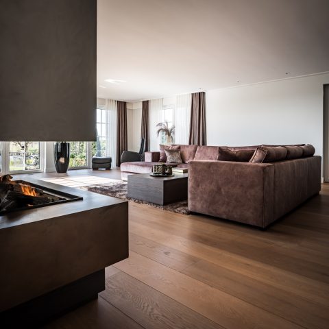 Villa met modern klassiek interieur