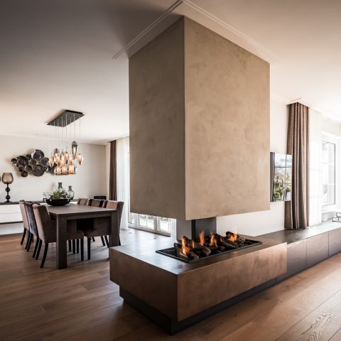 Villa met modern klassiek interieur