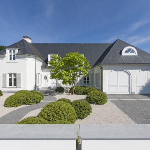 Interior renovation of French classical villa