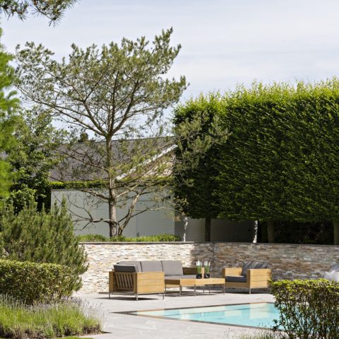 Interior renovation of French classical villa