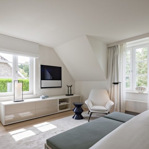 Interior renovation of French classical villa