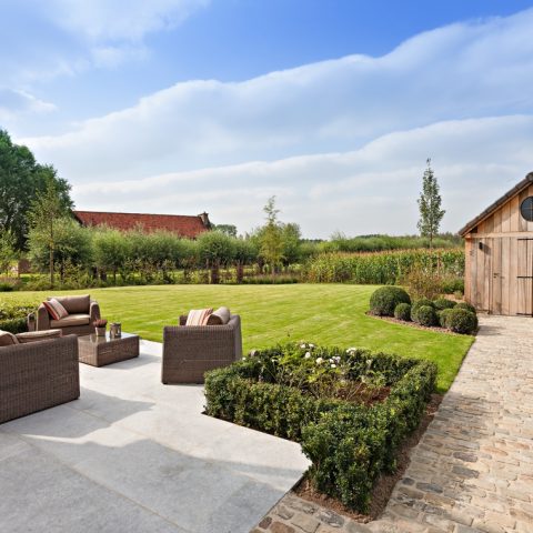 New construction rural villa
