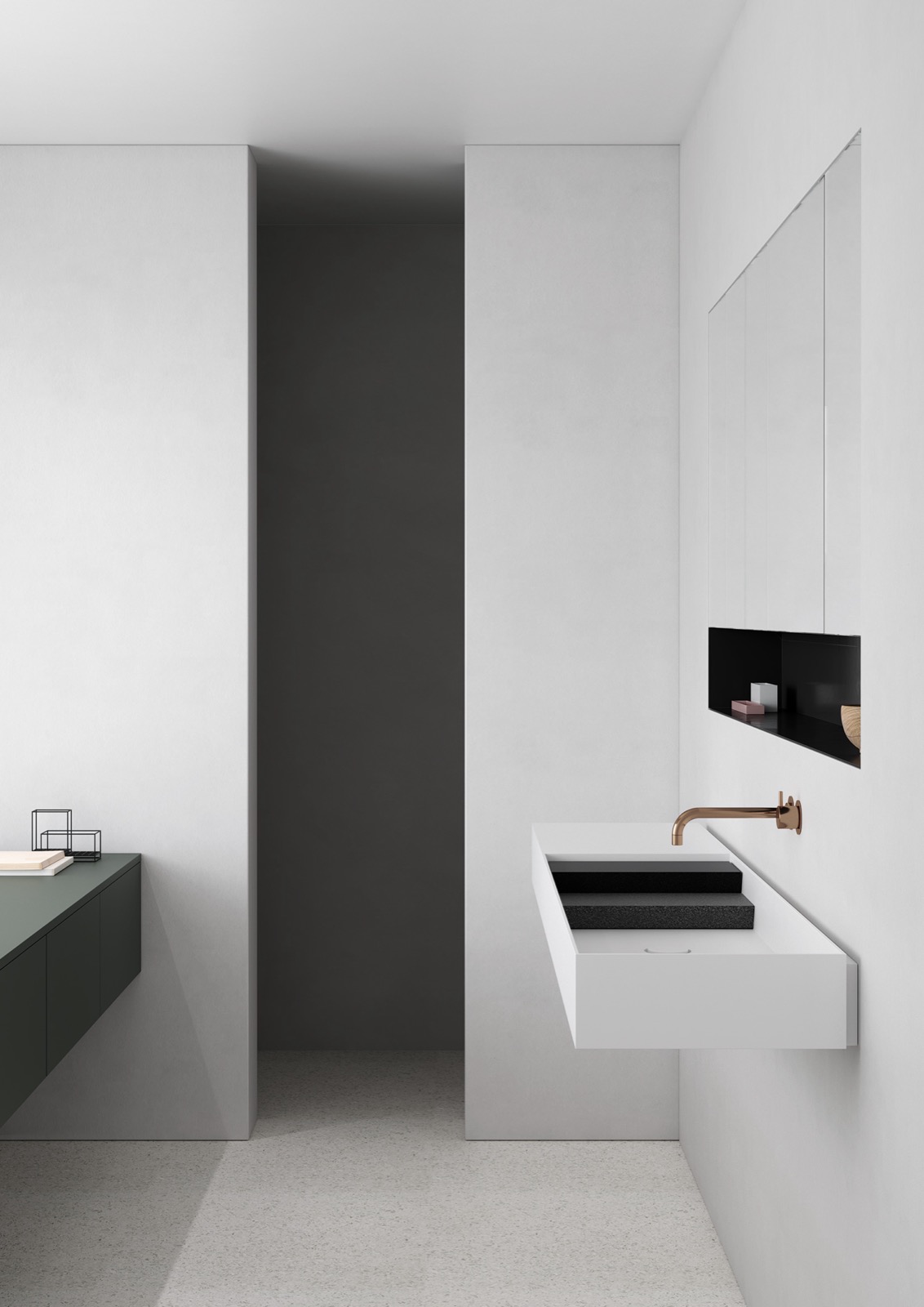 Luxury bathroom with designer furniture ,Corner,Sink Faucet,Sink,Indoors,Interior Design,Tap,Mailbox,Bathroom,Gray,Basin, Luxury, Design, Exclusive, Modern, Custom Made, Special, Beautiful