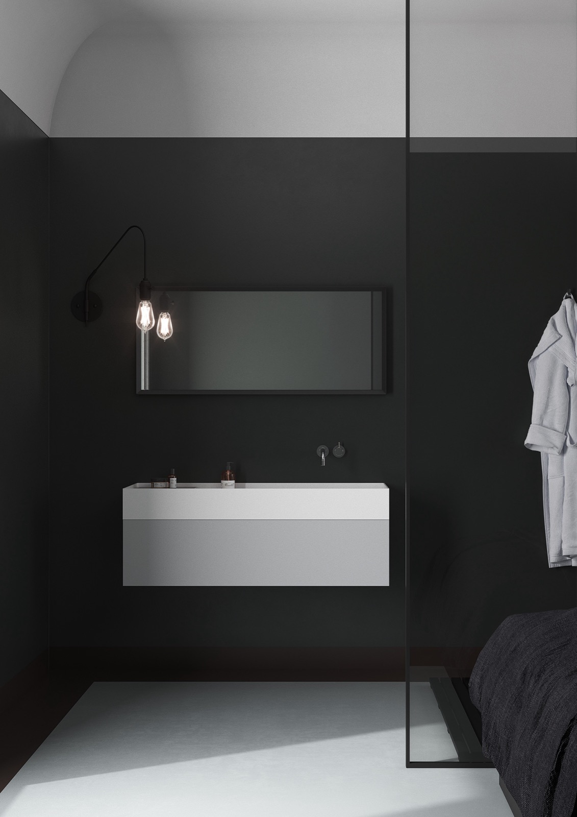 Luxury bathroom with designer furniture ,Room,Indoors,Lighting,Bathroom,Furniture,Bedroom,Clothing,Interior Design,Shower,Sink, Luxury, Design, Exclusive, Modern, Custom Made, Special, Beautiful